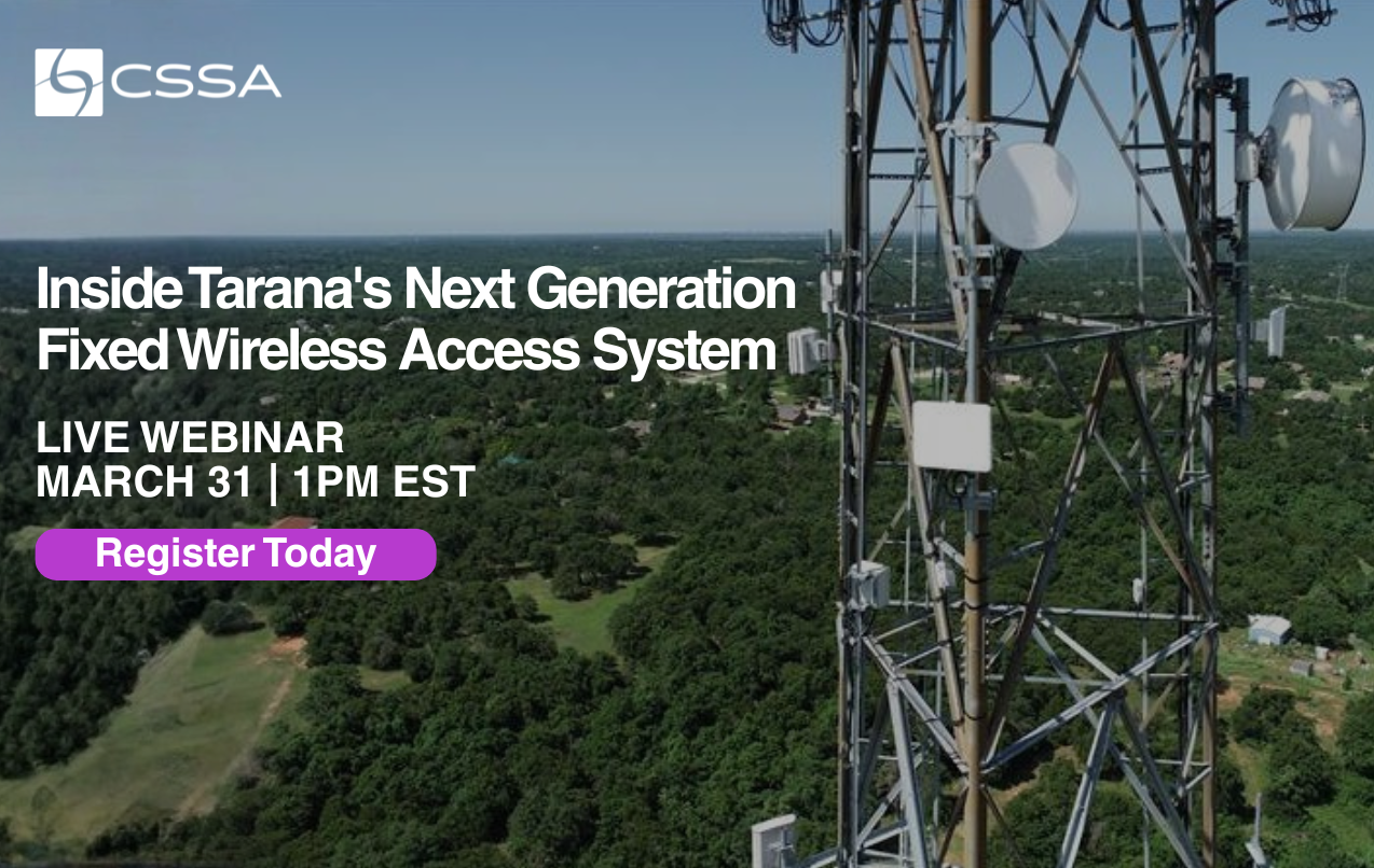 Tarana Webinar March 31